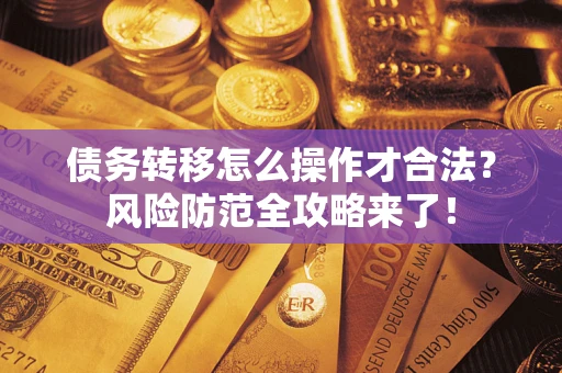 武汉债务转移怎么操作才合法?风险防范全攻略来了! 武汉债务转移怎么操作才合法?风险防范全攻略来了!